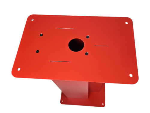 Daken Ständer für Schlauchkasten PP rot/weiß F 310x180x750 mm